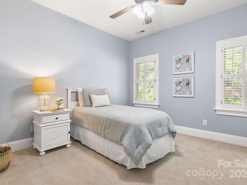 9219 Whispering Wind Drive, Charlotte, NC 28277.  MLS# CAR4261114, YatesRealty ID 19480. Bedroom that has private en suite!