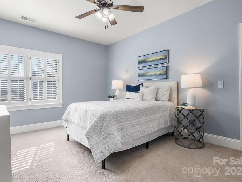 9219 Whispering Wind Drive, Charlotte, NC 28277.  MLS# CAR4261114, YatesRealty ID 19480. Other bedroom with jack and jill setup