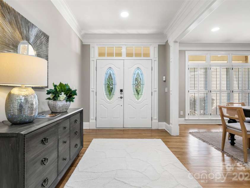 9219 Whispering Wind Drive, Charlotte, NC 28277.  MLS# CAR4261114, YatesRealty ID 19480. Spacious double door entrance!
