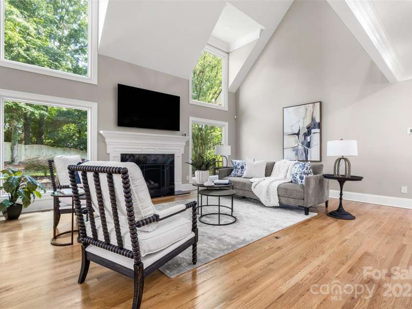 9219 Whispering Wind Drive, Charlotte, NC 28277.  MLS# CAR4261114, YatesRealty ID 19480. Those windows are the show stoppers!