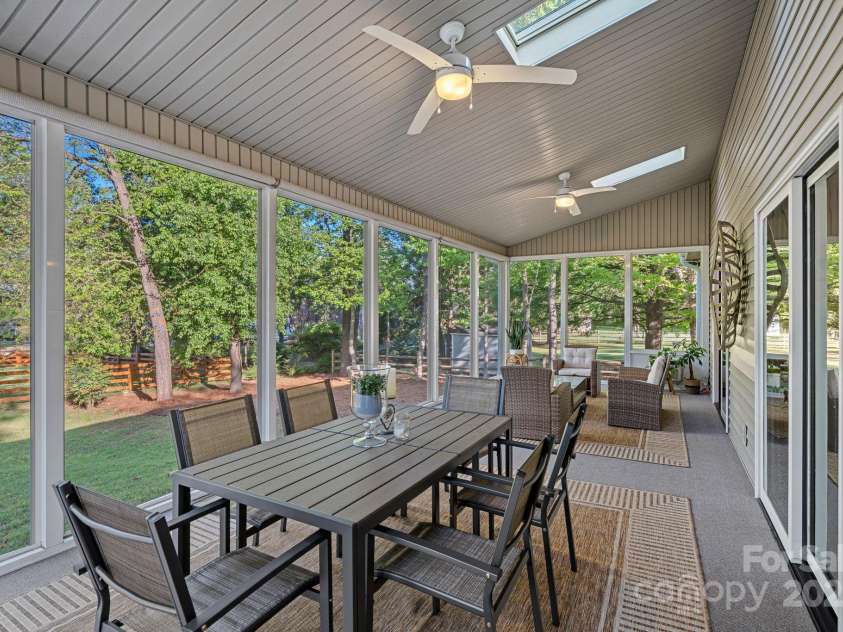 300 Yacht Road, Mooresville, NC 28117.  MLS# CAR4244901, YatesRealty ID 19486. Large Screened Porch