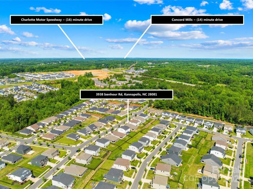 3938 Isenhour Road, Kannapolis, NC 28081.  MLS# CAR4264090, YatesRealty ID 19491. 