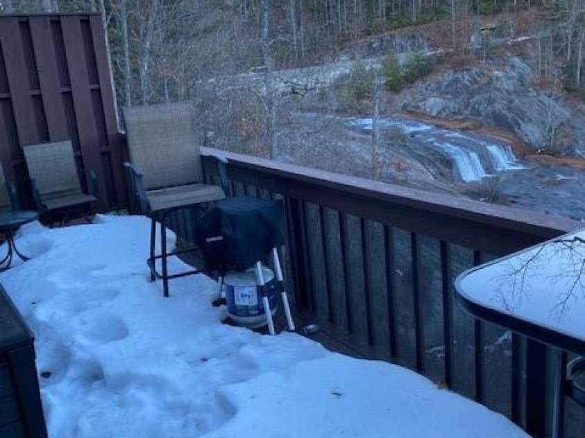 78 Upper Tanglewood Road, Lake Toxaway, NC 28747.  MLS# CAR4375733, YatesRealty ID 19491. Winter Views