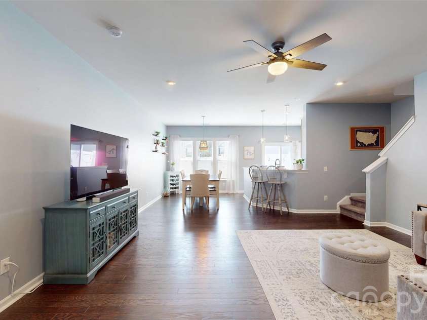 827 Canoe Song Road, Fort Mill, SC 29708.  MLS# CAR4365678, YatesRealty ID 19493. Main level view as you enter
