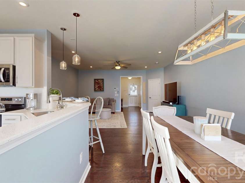 827 Canoe Song Road, Fort Mill, SC 29708.  MLS# CAR4365678, YatesRealty ID 19493. View of mail level from back to front.