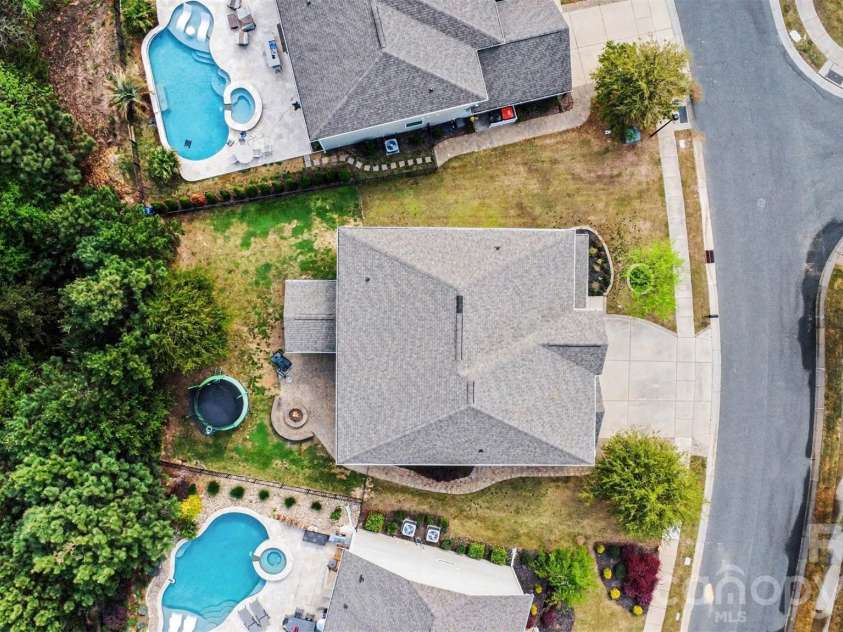 850 Coralbell Way, Fort Mill, SC 29708.  MLS# CAR4365980, YatesRealty ID 19501. Aerial of the Home