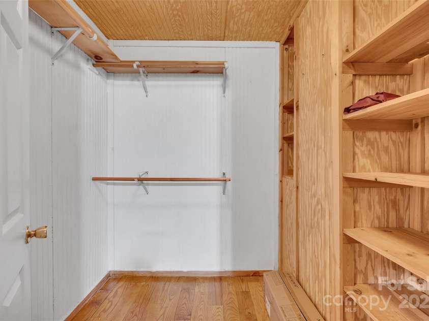 450 Lemmons Road, Mooresboro, NC 28114.  MLS# CAR4248838, YatesRealty ID 19504. Large main level walk in closet for plenty of storage