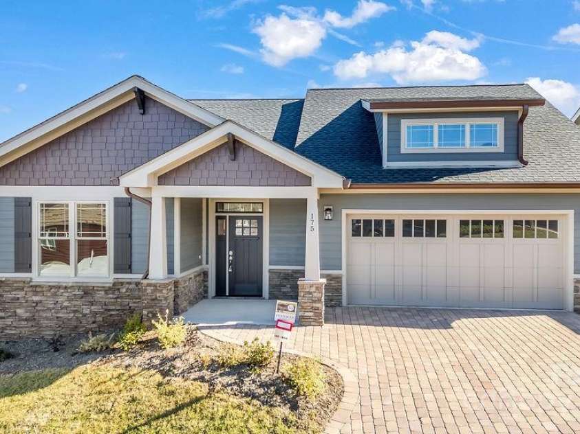 175 Waightstill Drive, Arden, NC 28704.  MLS# CAR3874338, YatesRealty ID 19507. Front elevation