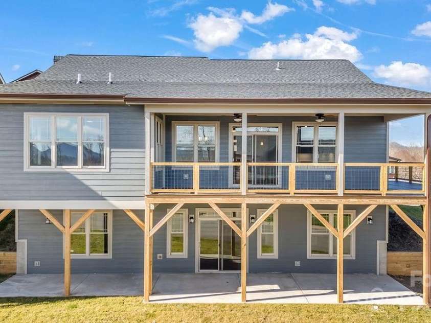 175 Waightstill Drive, Arden, NC 28704.  MLS# CAR3874338, YatesRealty ID 19507. Rear Elevation