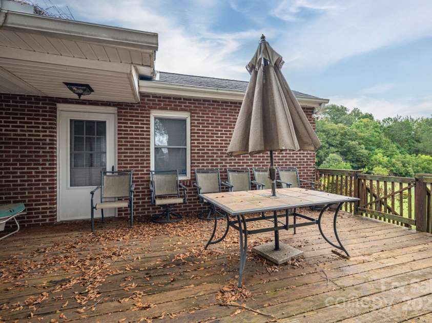 1544 Kings Road, Shelby, NC 28150.  MLS# CAR4306163, YatesRealty ID 1951. Back Porch