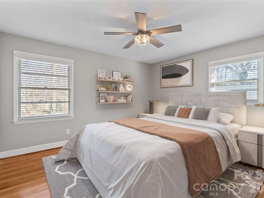 1717 Woodvalley Drive, Charlotte, NC 28216.  MLS# CAR4342546, YatesRealty ID 19511. Virtually staged