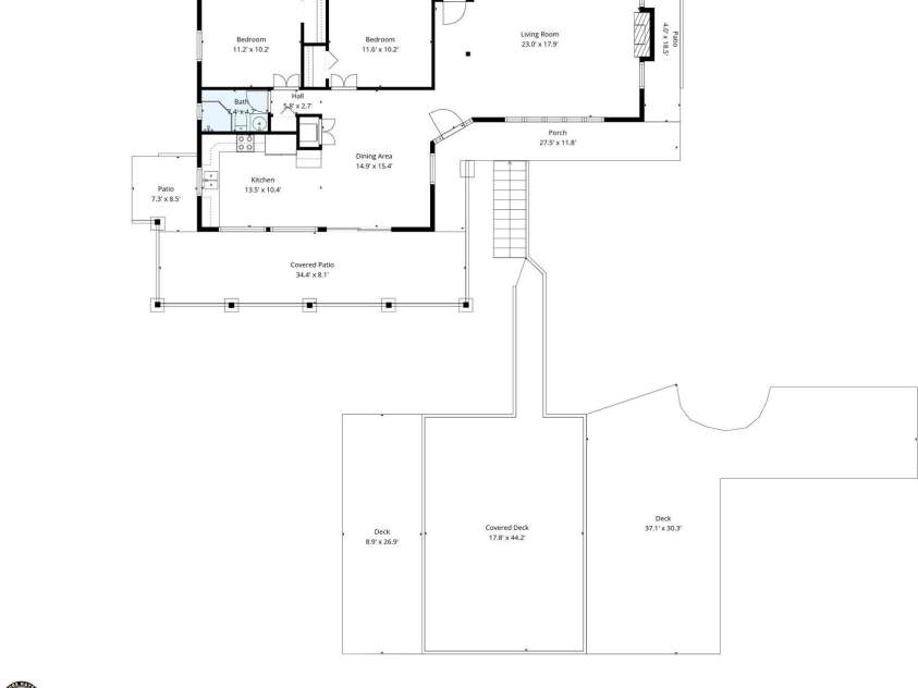 206 Lakeridge Road, Lake Lure, NC 28746.  MLS# CAR4370265, YatesRealty ID 19512. 