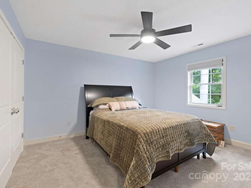 21 Hope Road, Weaverville, NC 28787.  MLS# CAR4261300, YatesRealty ID 19512. Secondary Bedroom from doorway