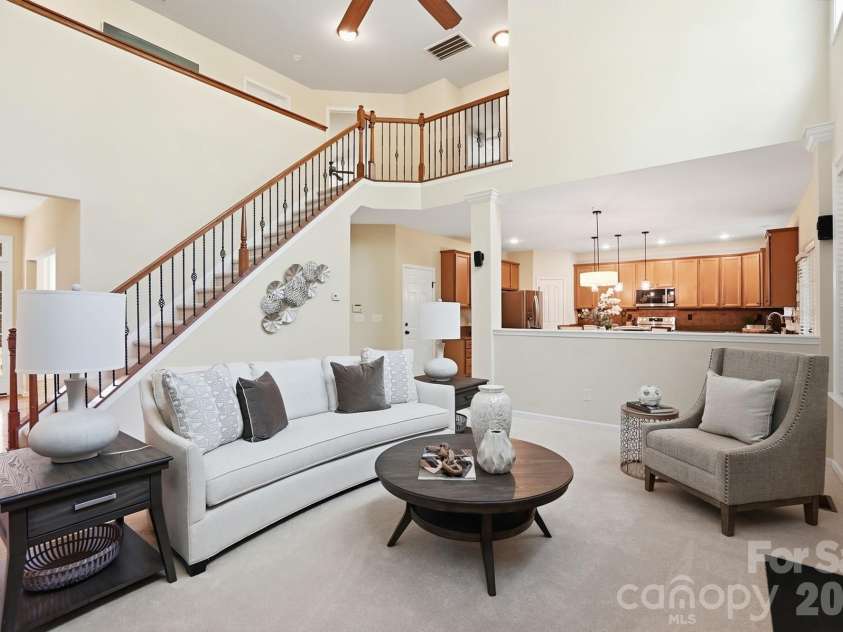 1711 Drexel Bay Lane, Charlotte, NC 28227.  MLS# CAR4316740, YatesRealty ID 19519. Virtually staged. 