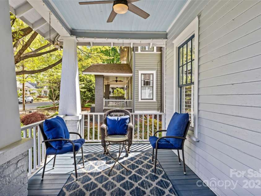 806 Sunnyside Avenue, Charlotte, NC 28204.  MLS# CAR4241141, YatesRealty ID 19524. 