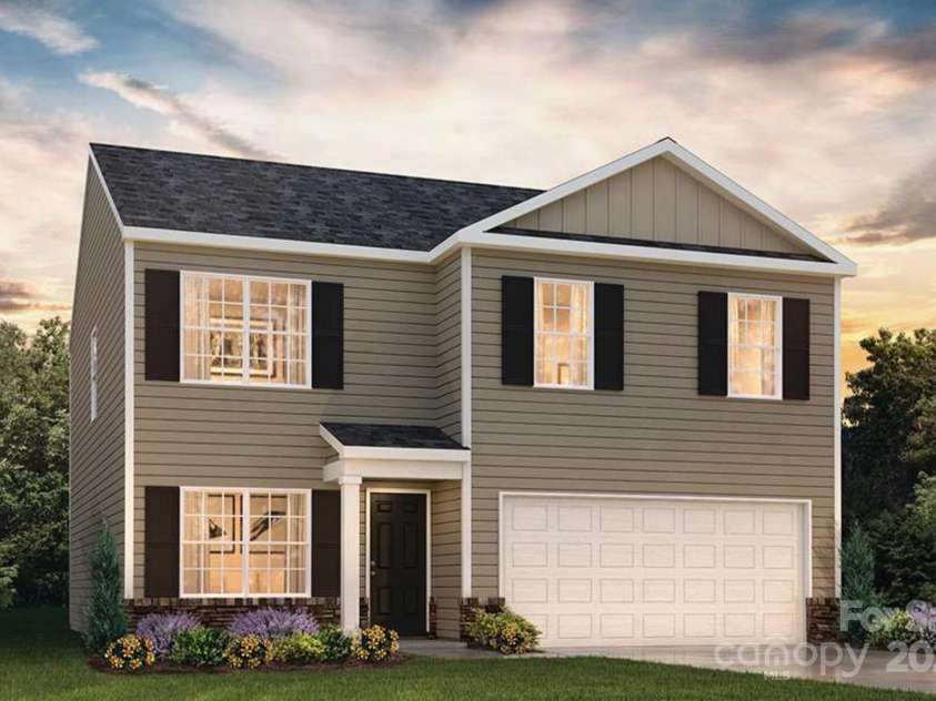 5066 Beargrass Drive, Dallas, NC 28034.  MLS# CAR4248305, YatesRealty ID 19527. Picture is Representative