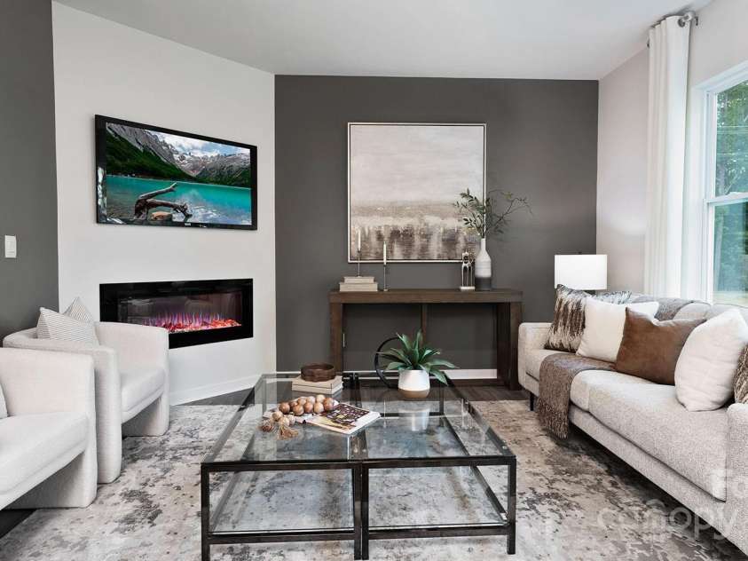 5066 Beargrass Drive, Dallas, NC 28034.  MLS# CAR4248305, YatesRealty ID 19527. Picture is Representative No Fireplace