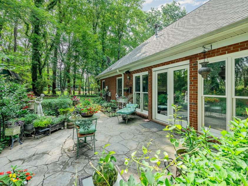 5208 Black Oak Lane, Waxhaw, NC 28173.  MLS# CAR4259258, YatesRealty ID 19528. Rear entry and patio