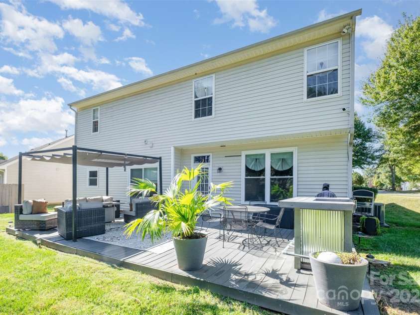 13528 Philip Michael Road, Huntersville, NC 28078.  MLS# CAR4309693, YatesRealty ID 19529. Exterior Rear