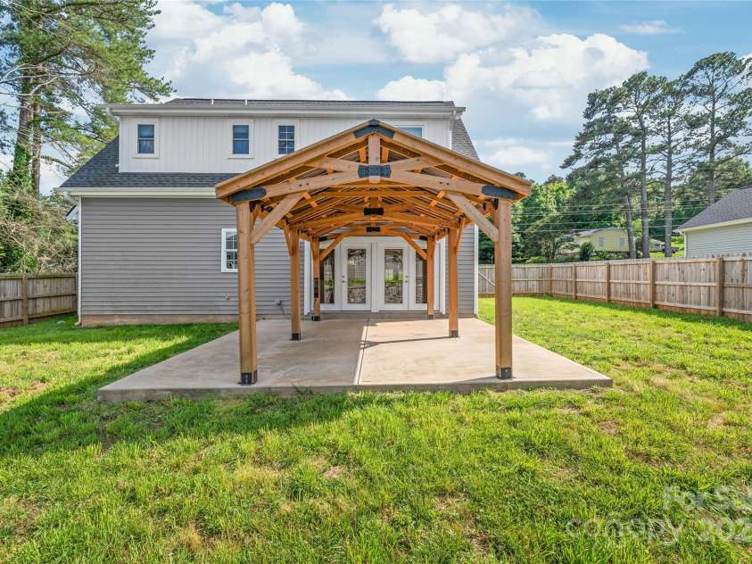 1832 Montclair Avenue, Gastonia, NC 28054.  MLS# CAR4252150, YatesRealty ID 19536. Covered Patio