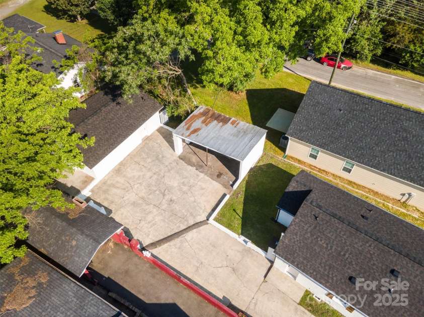1211 Boyce Street, Gastonia, NC 28052.  MLS# CAR4253873, YatesRealty ID 19537. Aerial View