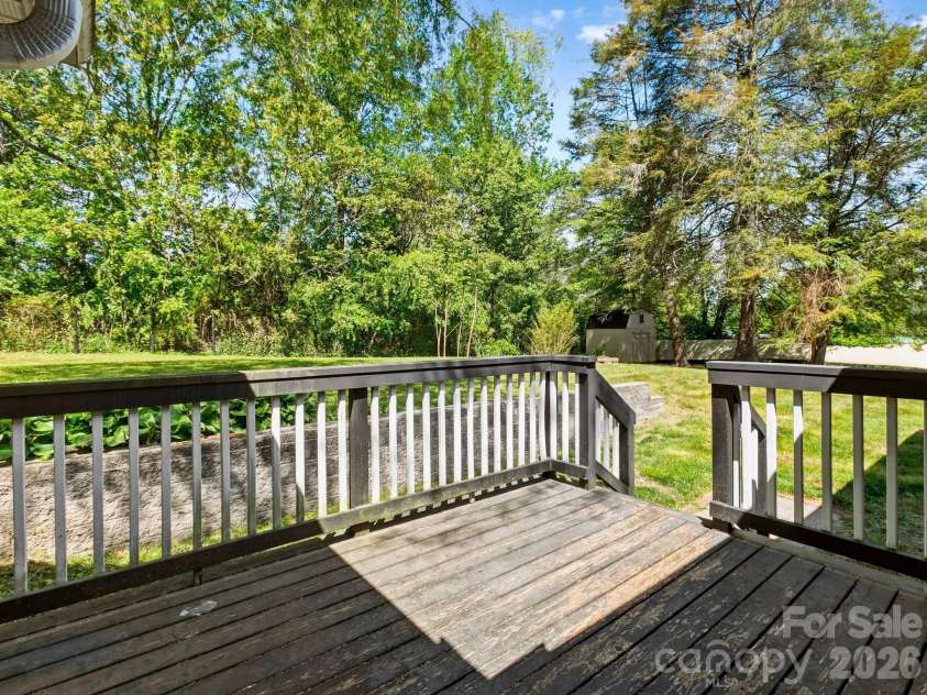 3333 Chimney Rock Road, Hendersonville, NC 28792.  MLS# CAR4349210, YatesRealty ID 19539. Side Deck
