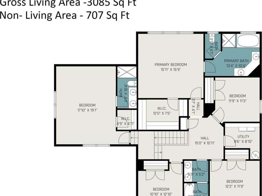 12832 Heath Grove Drive, Huntersville, NC 28078.  MLS# CAR4258829, YatesRealty ID 19544. 