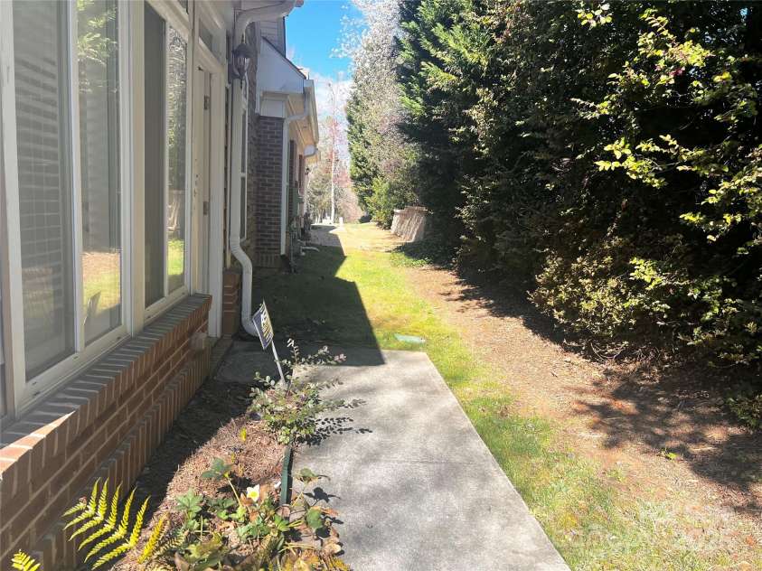 2941 Bellasera Way, Matthews, NC 28105.  MLS# CAR4226278, YatesRealty ID 19549. Back of the home - nice privacy!