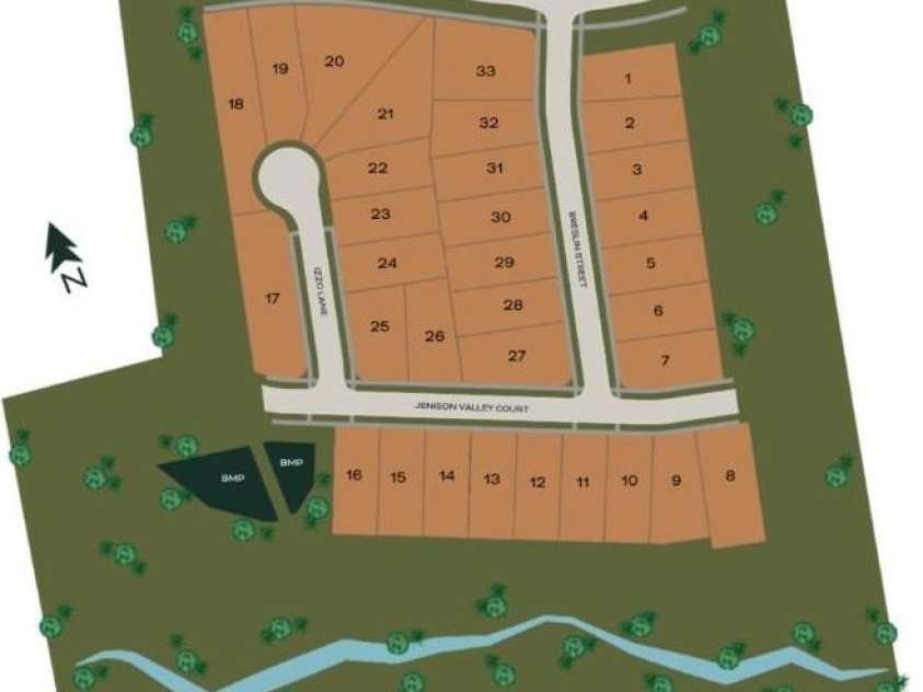 4029 Jenison Valley Court, Charlotte, NC 28214.  MLS# CAR4271082, YatesRealty ID 19567. The Pines at Paw Creek Site Map