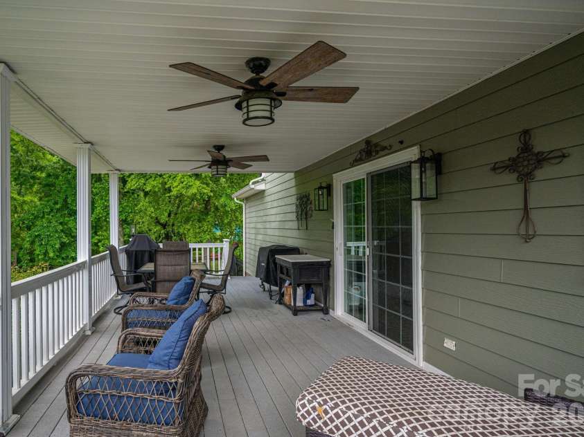 192 Carolina Drive, Cherryville, NC 28021.  MLS# CAR4376149, YatesRealty ID 19569. Back Porch 