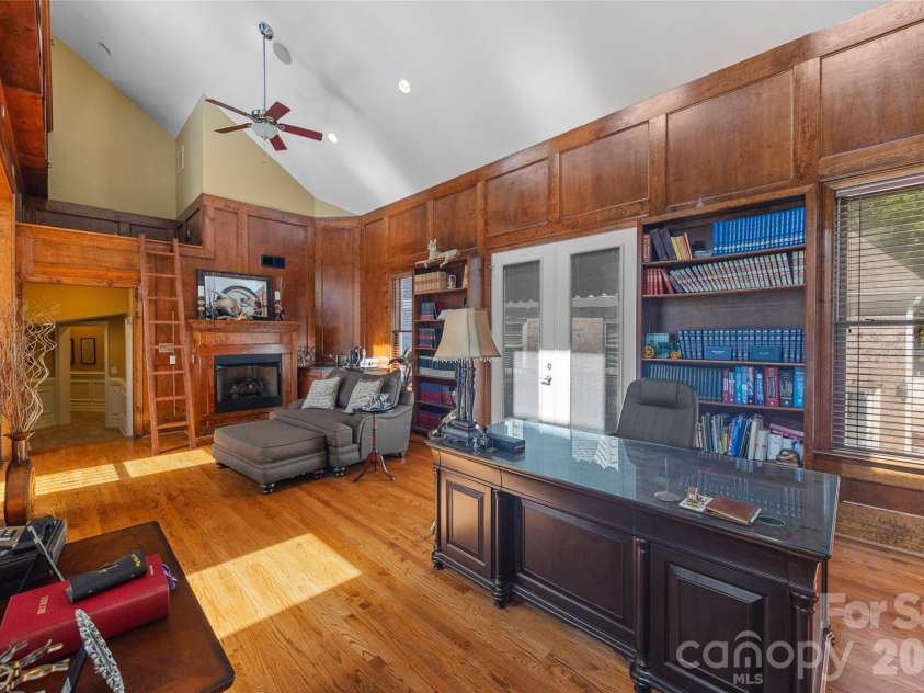 5650 Riverfront Road, Clover, SC 29710.  MLS# CAR4310458, YatesRealty ID 19574. Wing - Library/Office with small balcony