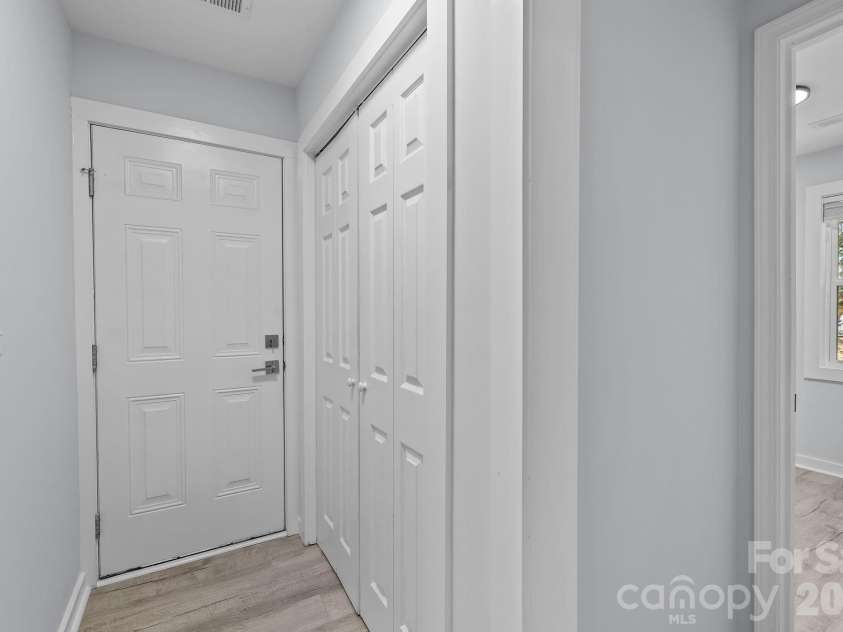 1008 Clanton Road, Charlotte, NC 28217.  MLS# CAR4370440, YatesRealty ID 19580. Hallway/Laundry Closet