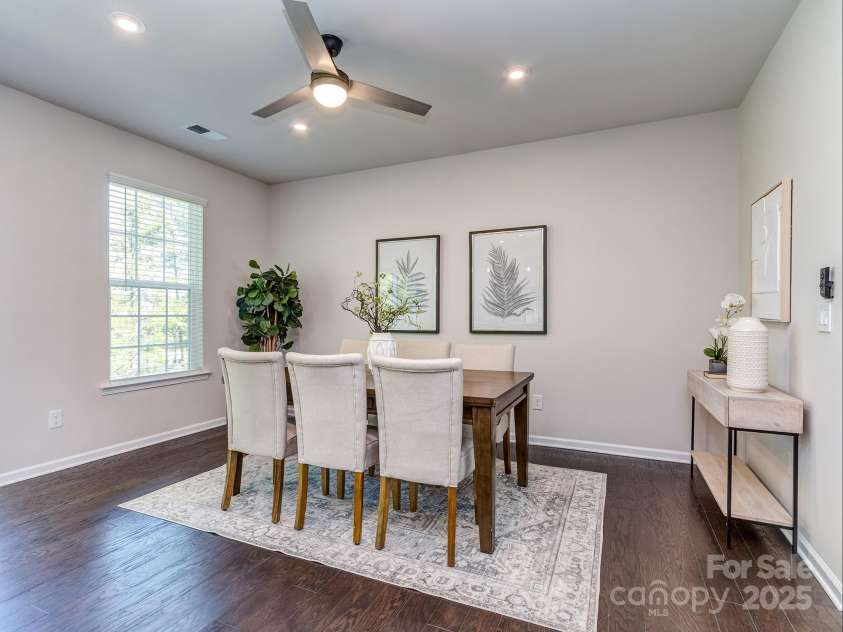 12214 Ardrey Park Drive, Charlotte, NC 28277.  MLS# CAR4247491, YatesRealty ID 19591. Ample room for large table.