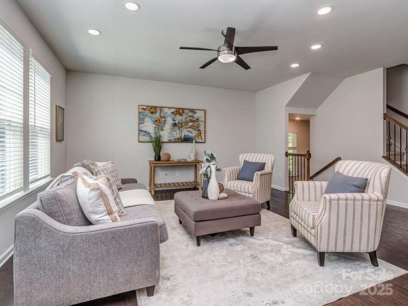 12214 Ardrey Park Drive, Charlotte, NC 28277.  MLS# CAR4247491, YatesRealty ID 19591. Ceiling fans, organized closets, new carpet & paint
