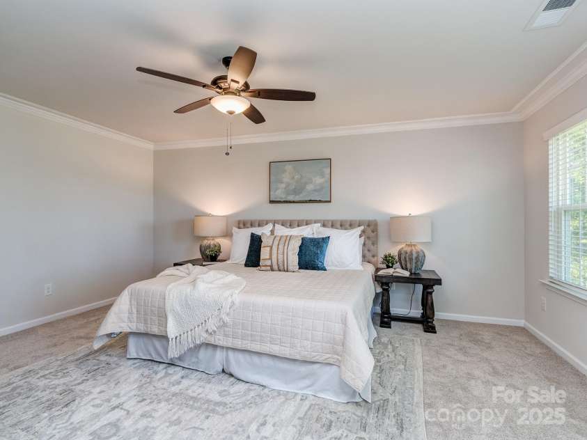 12214 Ardrey Park Drive, Charlotte, NC 28277.  MLS# CAR4247491, YatesRealty ID 19591. New carpeting on stairs, landing and 3rd floor bedrooms.