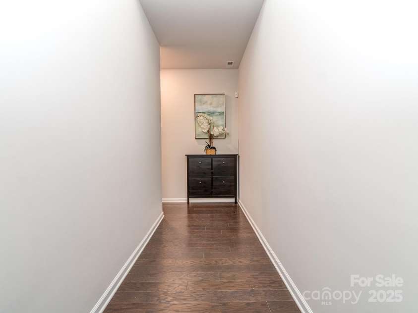 12214 Ardrey Park Drive, Charlotte, NC 28277.  MLS# CAR4247491, YatesRealty ID 19591. Wood floors across the main level.