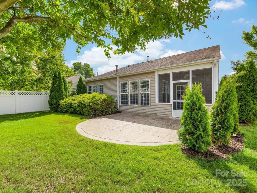 8603 Robinson Meadow Court, Charlotte, NC 28277.  MLS# CAR4265734, YatesRealty ID 19593. This home has a special, unique backyard space within  the neighborhood.
