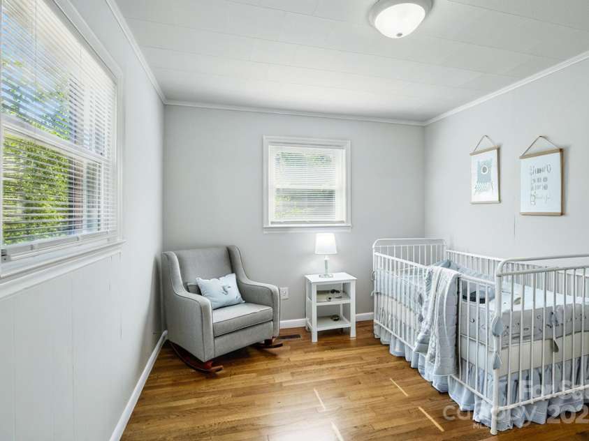 308 Maple Street, Hudson, NC 28638.  MLS# CAR4270195, YatesRealty ID 19598. Virtually staged second bedroom