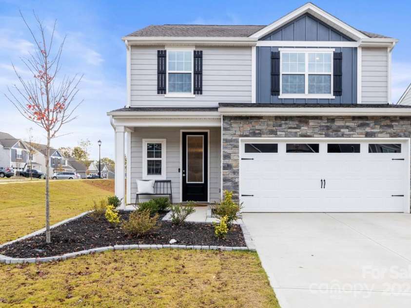 159 Tanner Loop, Troutman, NC 28166.  MLS# CAR4196119, YatesRealty ID 1961. Front