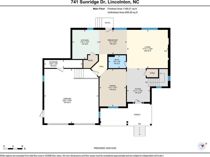 741 Sunridge Drive, Lincolnton, NC 28092.  MLS# CAR4305136, YatesRealty ID 1961. 