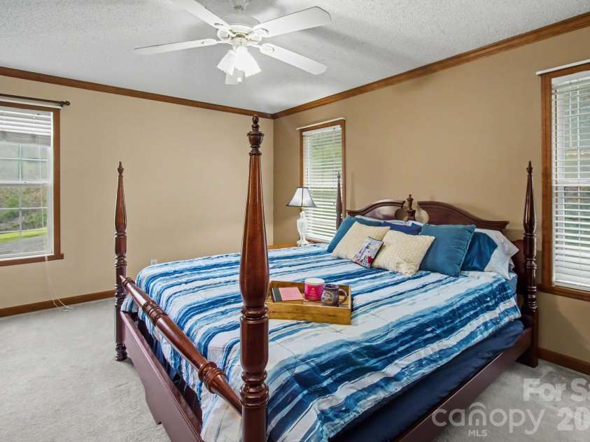 74 Chambers Road, Weaverville, NC 28787.  MLS# CAR4364080, YatesRealty ID 19610. Main Bedroom