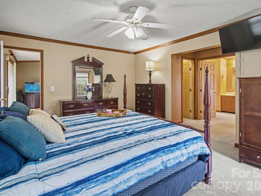 74 Chambers Road, Weaverville, NC 28787.  MLS# CAR4364080, YatesRealty ID 19610. Main Bedroom