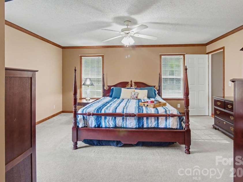74 Chambers Road, Weaverville, NC 28787.  MLS# CAR4364080, YatesRealty ID 19610. Main Bedroom