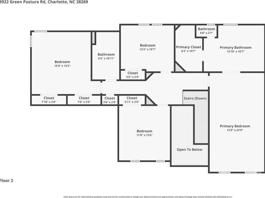 3922 Green Pasture Road, Charlotte, NC 28269.  MLS# CAR4375257, YatesRealty ID 19615. 
