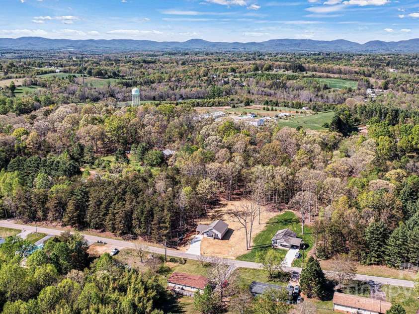 102 Kerda Street, Taylorsville, NC 28681.  MLS# CAR4244312, YatesRealty ID 19617. Aerial Long Range View