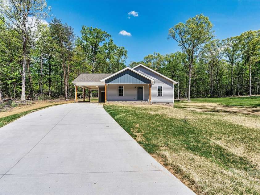 102 Kerda Street, Taylorsville, NC 28681.  MLS# CAR4244312, YatesRealty ID 19617. Focused Front Drive View