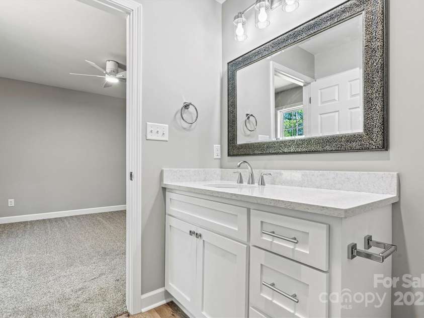 102 Kerda Street, Taylorsville, NC 28681.  MLS# CAR4244312, YatesRealty ID 19617. Primary Bedroom Full Bath/Entry View