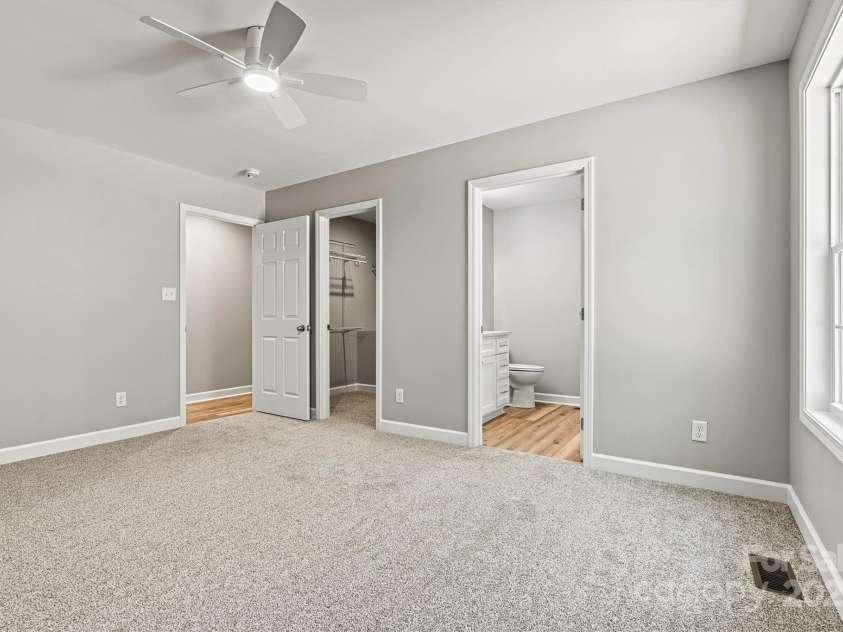 102 Kerda Street, Taylorsville, NC 28681.  MLS# CAR4244312, YatesRealty ID 19617. Primary Bedroom/Closet/Bath View