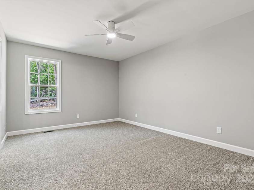 102 Kerda Street, Taylorsville, NC 28681.  MLS# CAR4244312, YatesRealty ID 19617. Primary Bedroom/Window View