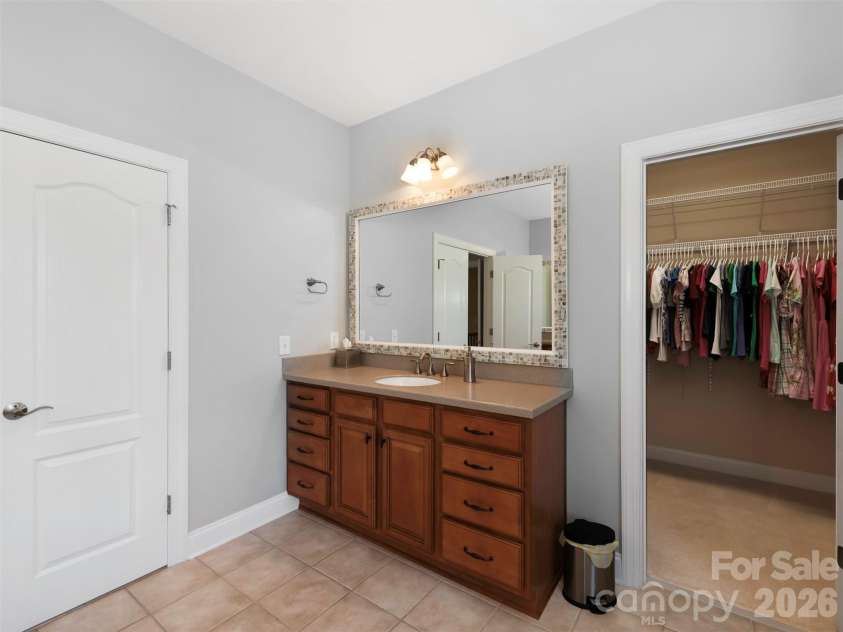 8638 Savannah Road, Harrisburg, NC 28075.  MLS# CAR4372561, YatesRealty ID 19620. 2nd Vanity in Primary Bathroom